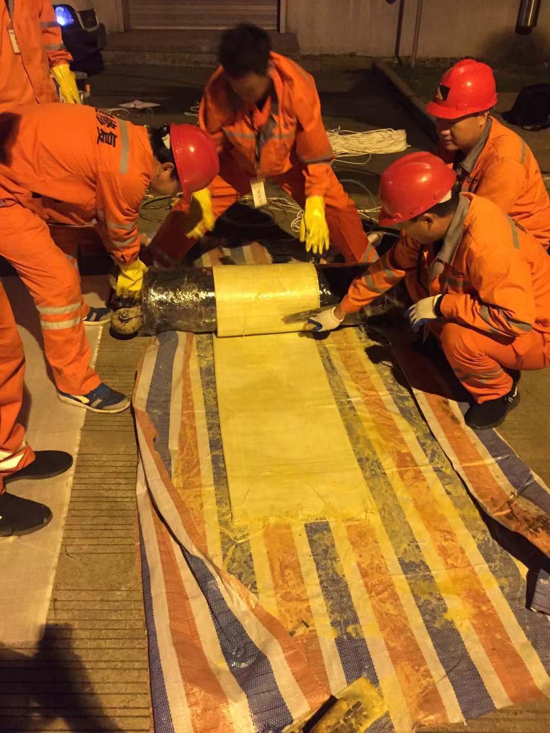 孙吴CIPP局部树脂固化法